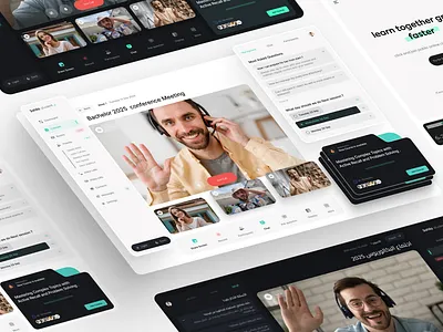 Sahlla - Online Elearning Platform course design elearning meeting minimal platform study teaching udemy ui ux video call