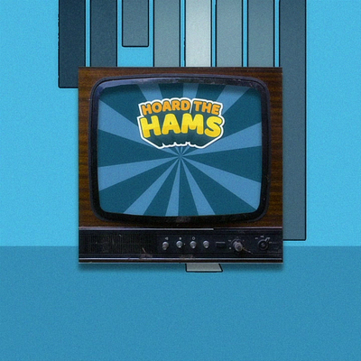 Hoard The Hams Looping Motion Gif animation graphic design