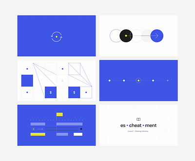 Blog covers: Eisen abstract blog brand editorial finserve illustration minimalism