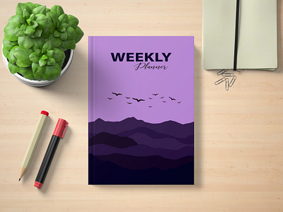 Weekly planner cover amazon kdp daily life planner daily planner design graphic design illustration journal kdp planner weekly weekly planner