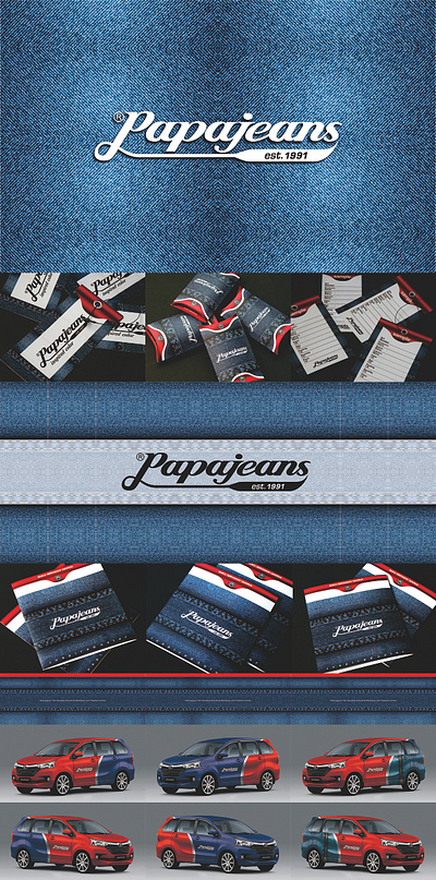 Developing Valuable Brand of PAPAJEANS 2013 branding design graphic design logo typography