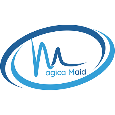 Magica Maid Logo branding graphic design logo