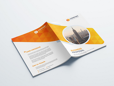 Business Proposal brochure design business proposal company profile