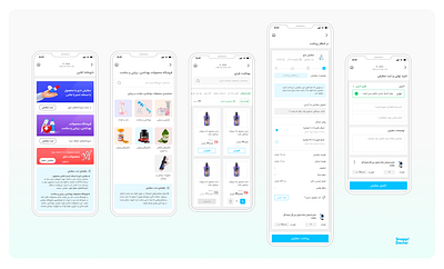 Online pharmacy product design ui ux