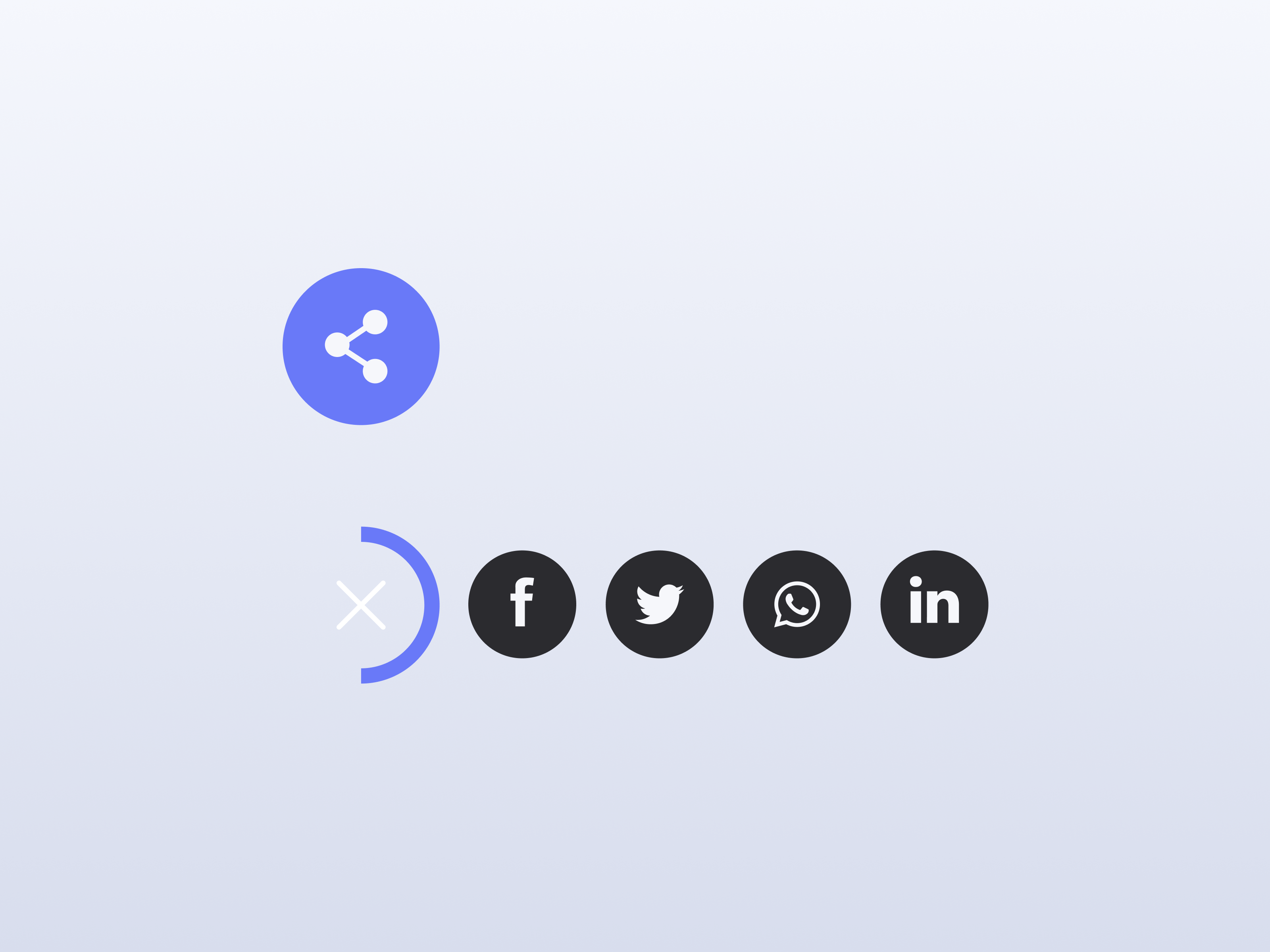 Daily UI Design Challenge #10 100 days of daily ui challenge daily ui design 002 design share social share ui uidesign