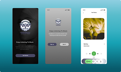 Panda- music player app