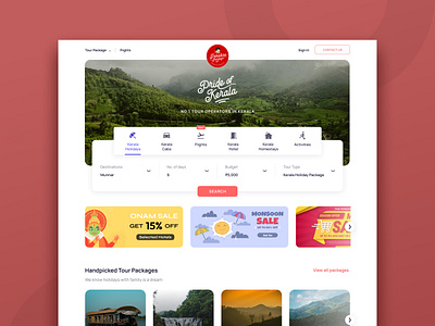 Web App Design for Travel and Tour Reservations appdesign booking app branding customerexperience design graphic design hotelbookingapp illustration logo travelapp ui uiux vector