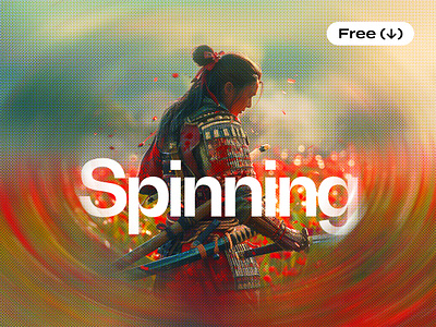 Spinning Blur Photo Effect blur blurred blurry download effect free freebie motion photo photoshop pixelbuddha psd speed spin spinning template