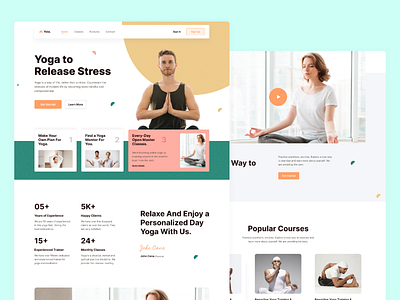 Yola - Yoga Landing Page Design fitness landing page fitness landing page design fitness landing page ui fitness ui landing page landing page design landing page ui minimal landing page modern landing page yoga yoga homepage yoga homepage design yoga landing page yoga landing page design yoga landing page ui