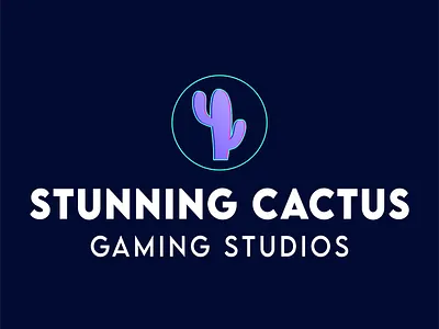 Logo Design for Stunning Cactus Gaming Studios graphic design