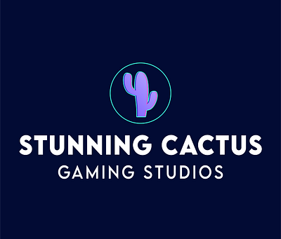 Logo Design for Stunning Cactus Gaming Studios graphic design