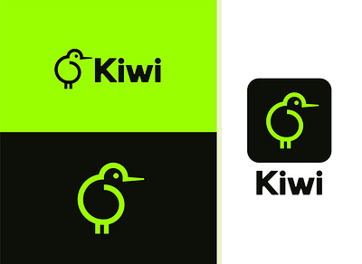 Kiwi bird logo branding custom logo design graphic design illustration inspirations kiwi logo logo logo design logo designer logo inspiration logos professional logo