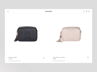 Ecommerce minimal - Product Page UXUI Shopify Web design bags brand design clean clothings design e commerce fashion iconic bag minimal minimalism minimalistic product design shop shopify shopping shopping page ui ux webshop womens bag