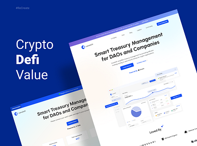 Crypto Management Website crypto design development figma landing page management uiux web app website