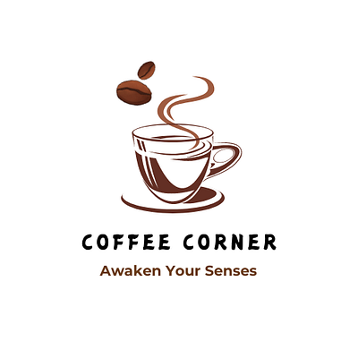 Coffee Shop Logo adobe ilustrator artistic design branding branding identitiy cafe design cafe logo coffee branding coffee lovers coffee shop logo cozy logo creative design graphic design illustration inviting design logo logo design logo inspiration warm colors