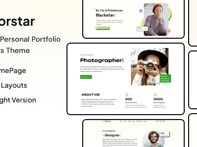 Norstar - Personal Portfolio WordPress Theme artist portfolio creative portfolio creative professionals drag and drop easy customization freelancer portfolio modern design personal portfolio portfolio showcase professional portfolio responsive design seo optimized user friendly wordpress theme