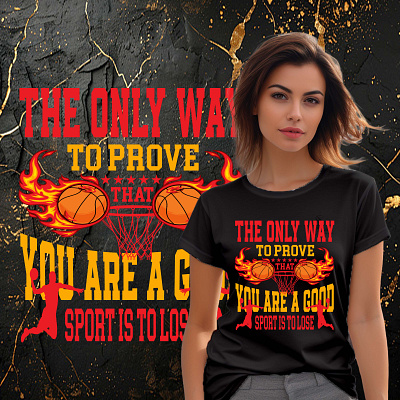 Basketball T-Shirt Design basketball basketball design basketballfans day design desıgn graphic design hoopsstyle illustration shirt sportsfashion t shirt t shirt design tshirt typography