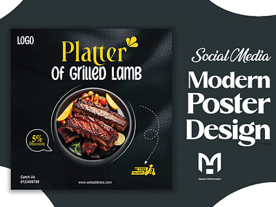 Restaurant Menu Social media poster design branding fast food flat design flyer design food menu food poster food styling graphic design restaurant food menu social media content social media design social media post social media poster