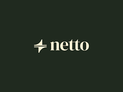 Netto Logo Design branddesign branddesigner brandidentity branding deluxe design elegant expensive logo logodesign logodesigner logomark logos logotype luxury minimal modern trading trending wordmark