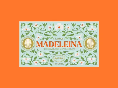 Packaging design for @be.madeleina art branding design digital art graphic design illustration packaging packaging design saudiarabia vector