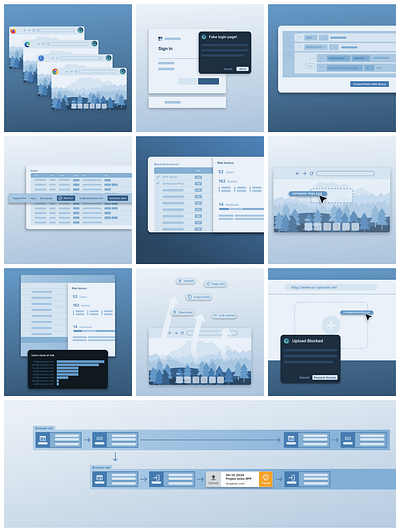 UI illustrations browsers figma illustration illustration keep aware security ui