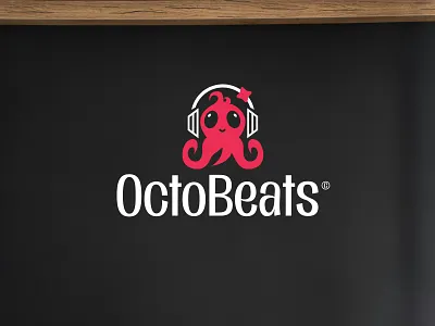 OctoBeats© branding graphic design logo octopus skoxy visual visualidentity