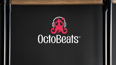 OctoBeats© branding graphic design logo octopus skoxy visual visualidentity