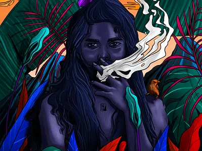 Black magic men 3d animation art attitude branding design graphic design illustrator life logo motion graphics procreate procreateart self selfconfidence ui