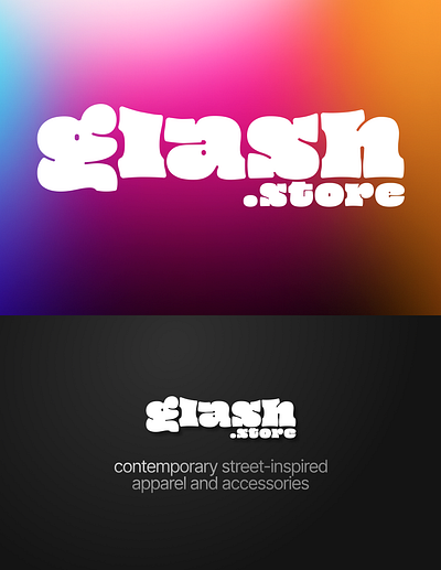 Glash Store - Streetwear Apparel Brand branding logo