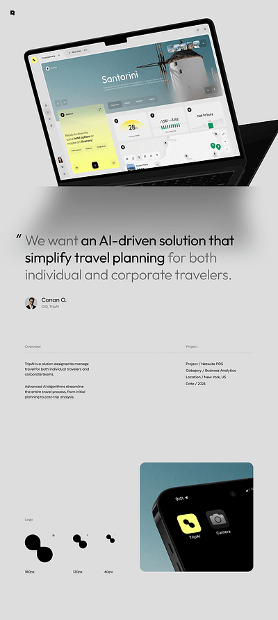 AI Travel Assistant SaaS UI UX Design 3d animation branding design graphic design logo motion graphics ui ux web website website design website development