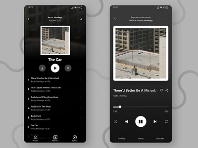 6- Music player figma mobile musicplayer servicedesignclub uicamp uicampw24 uidesign wireframing