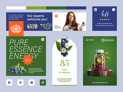 Verner 3d ai brand branding character design herbs illustration medicines person site stable ui ux web