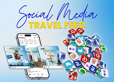 Travel Social Media PosT branding design graphic design social media travel