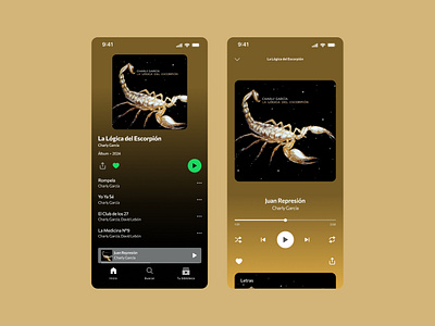 Music Player design figma servicedesignclub ui uicamp