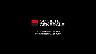 Societe Generale | Online Banking | UX & UI Design animation branding development graphic design logo motion graphics ui web website website design website development