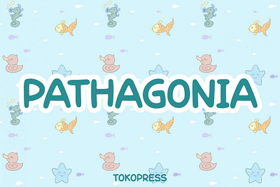 Pathagonia – Handwriting Kids font children font handwriting font kids font youtube font