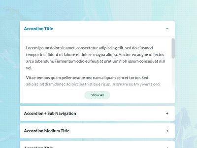 UI Experiment: Accordion with preview state accordion coding ui ux