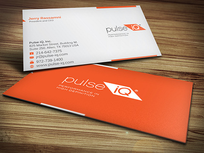 Business Card brochure