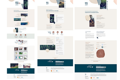 Agency ui design clean interface nature ui ui design