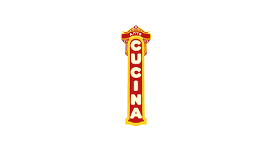 Amy's Cucina, Chicago Style graphic design illustration logo vector