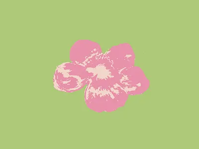 Matcha Flower branding design emblem graphic design illustration logo typography vector