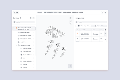 Digital Catalog Web App product design research ui ux web app