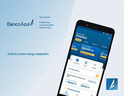 Banco Azul redesign product design ui ui design ui ux ux visual design