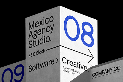 Mexico Agency Studio Mockup branding graphic design ui