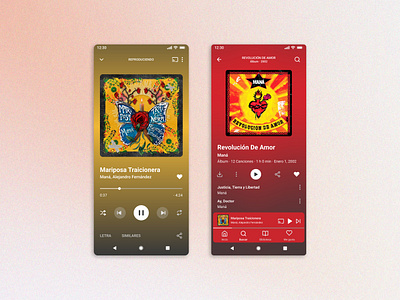 Music Player design music musicplayer player service design club ui