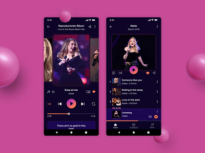 🎧 Music player service design club ui camp w24 ux ui