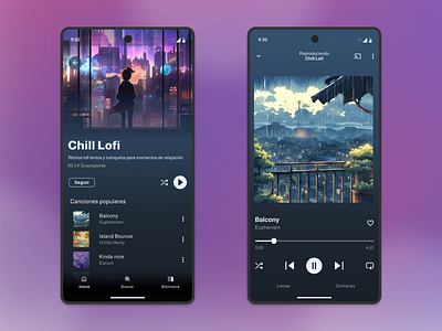 Music Player design graphic design service design club ui ui camp ui camp w24