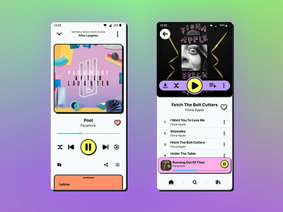 Music Player challenge mobile app music player service design club ui ui camp ui camp w24 ui challenge