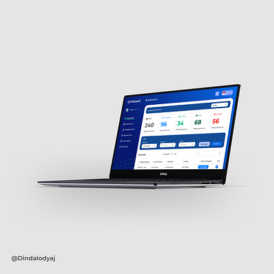 S-Guard Dashboard app dashboard design landing page ui uix user interface