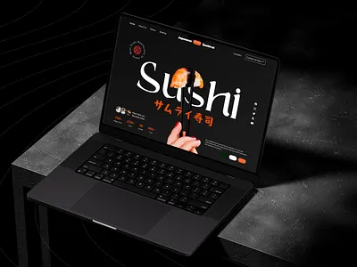 Sushirai - Sushi Restaurant Landing Page 3d animation app design branding design graphic design homepage landing page landingpage logo motion graphics ui uiux ux web design website website design